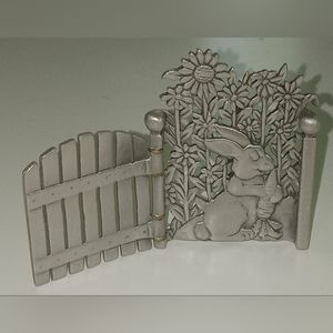 Rare Vintage Bunny Rabbit Easter Hinge pin brooch